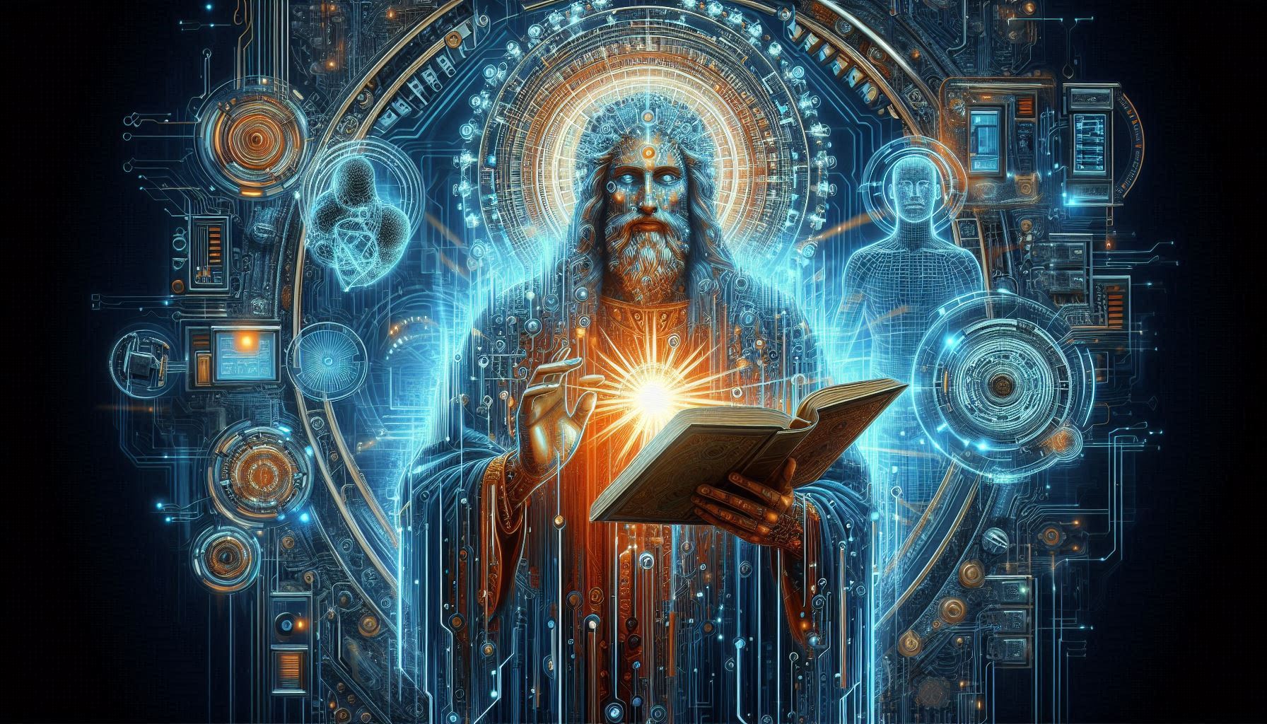 😶‍🌫️ „Deus in Machina” – Un dumnezeu virtual care vorbeste😶‍🌫️